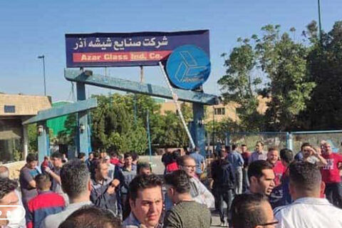 کارگران آزربایجان دیگر مشغول کار نیستند