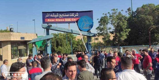 کارگران آزربایجان دیگر مشغول کار نیستند