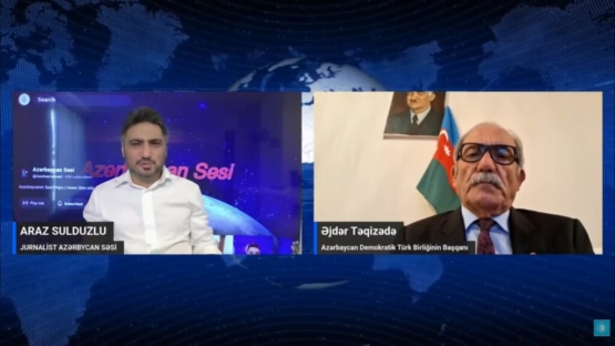سایین اژدر بی تاغیزاده «آذربایجان سسی»نده «آمریکا–ایران دانیشیقلاری حل ائدیجی مرحلهده: محاربه یئنیدن آلوولاناجاقمی؟» موضوعسوندا چیخیشی -ویدئو