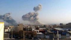 چند کشته و زخمی در حملات هوایی به آبادان و بندرعباس، حمله به فرودگاه صنعا