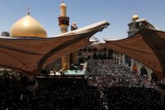 مراسم تشییع خامنه‌ای در نجف