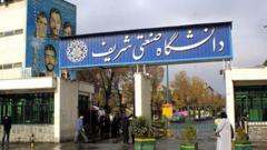 اعتراضات دی؛ دانشگاه شریف از اخراج «شش نفر» و تشکیل پرونده برای «۱۱۵ دانشجو» خبر داد